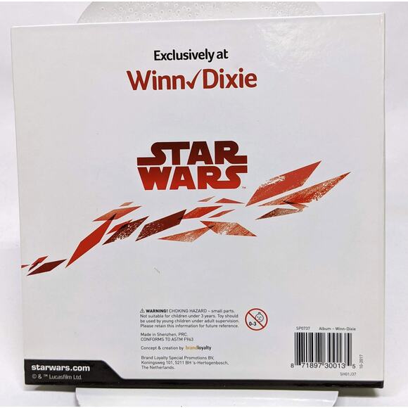 Winn Dixie Collector Star Wars Cosmic Shell Collector Album with 39 Shells Pogs - Picture 11 of 12